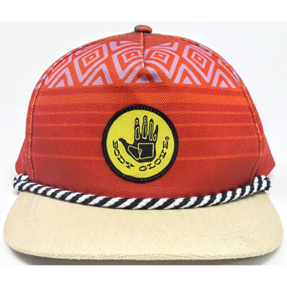 NWT Body Glove printed Tribal stripe camp cap hat
